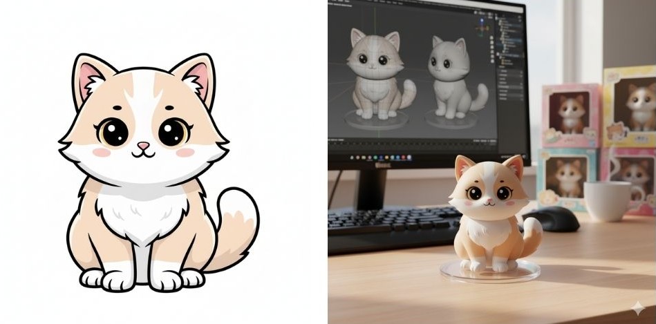 3D Figurine Production.