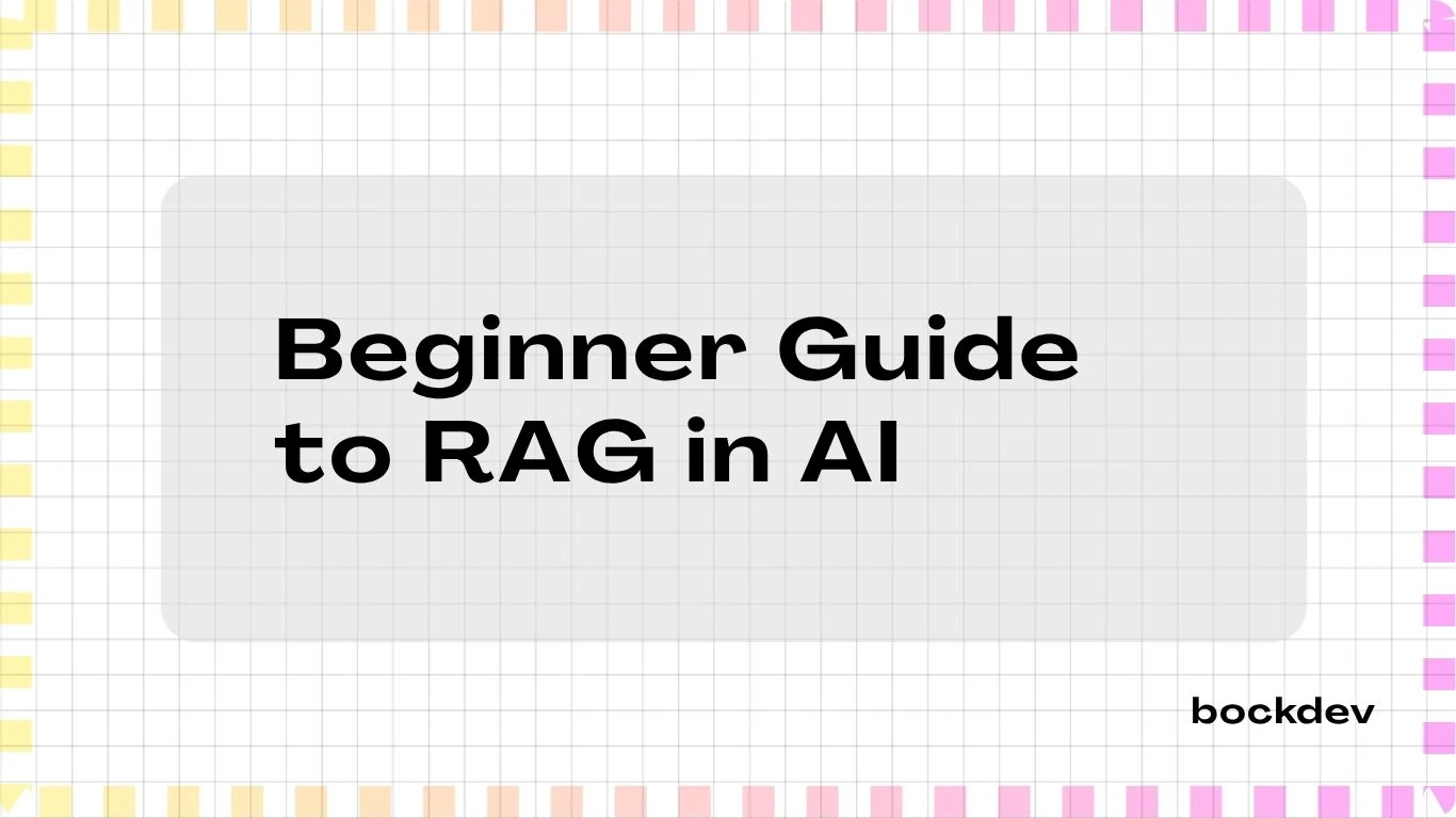 Beginner Guide to RAG in AI.