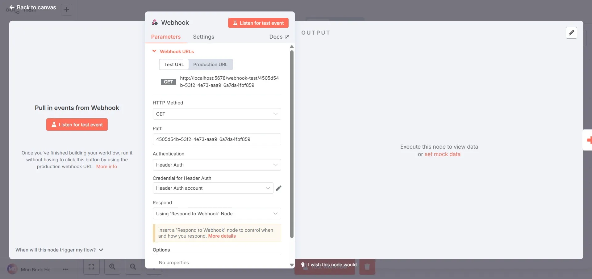 n8n webhook auth.